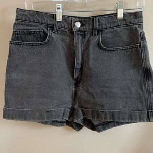 American Apparel jean shorts